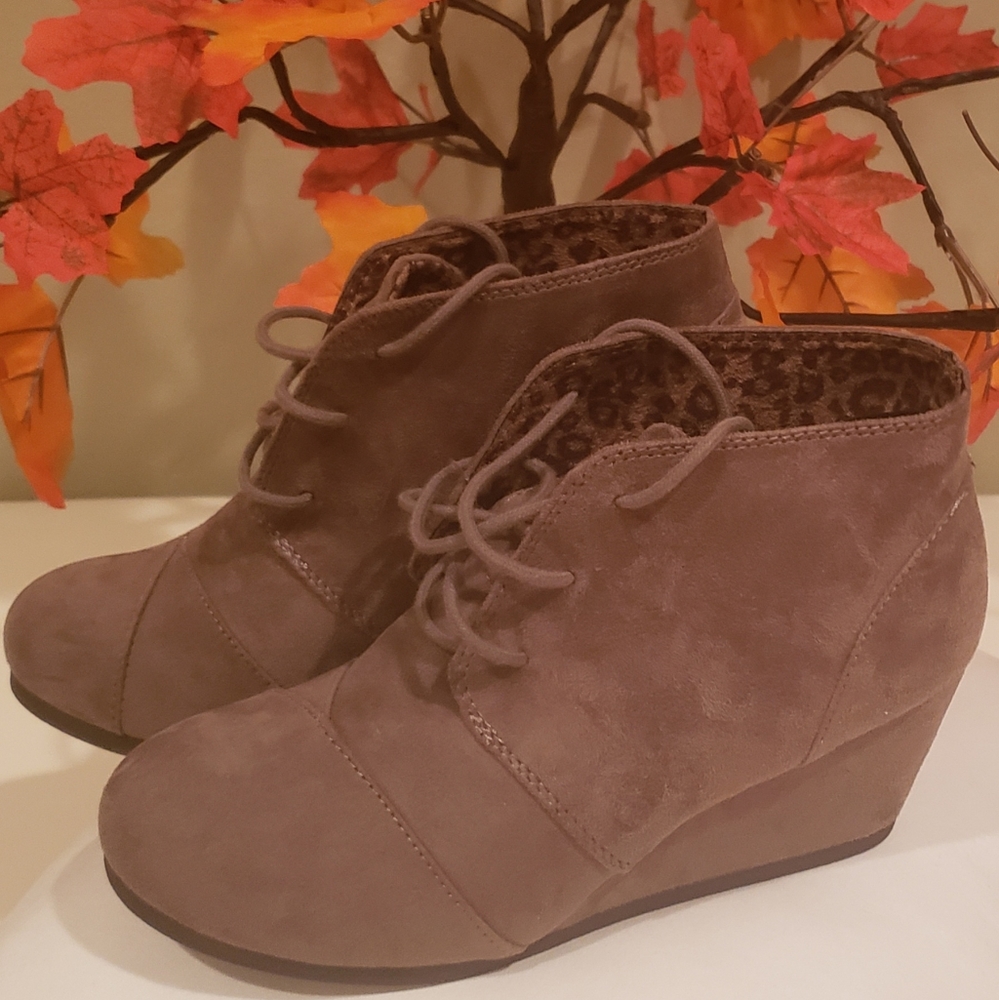 Wedge Booties